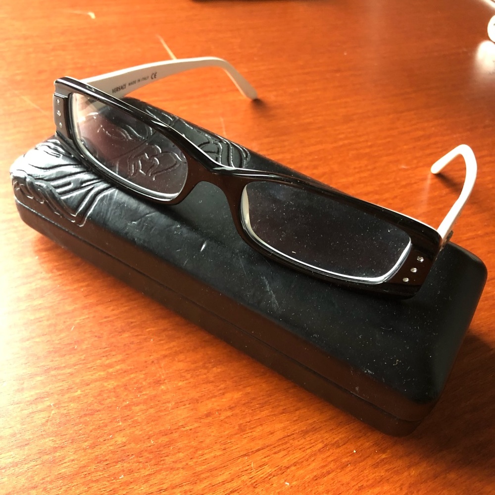 Versace Eyeglasses with Swarovski Crystals